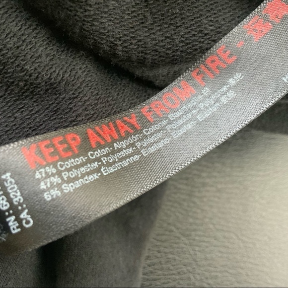 FREE People Movement Sunny Skinny Sweat Pants. Black. Size Medium. - Picture 5 of 6